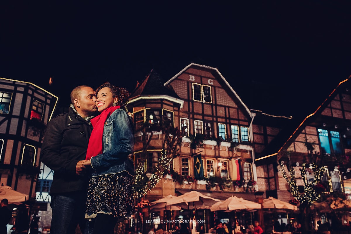 foto casal noivos ensaio pre wedding campos jordao calcadao centro capivari